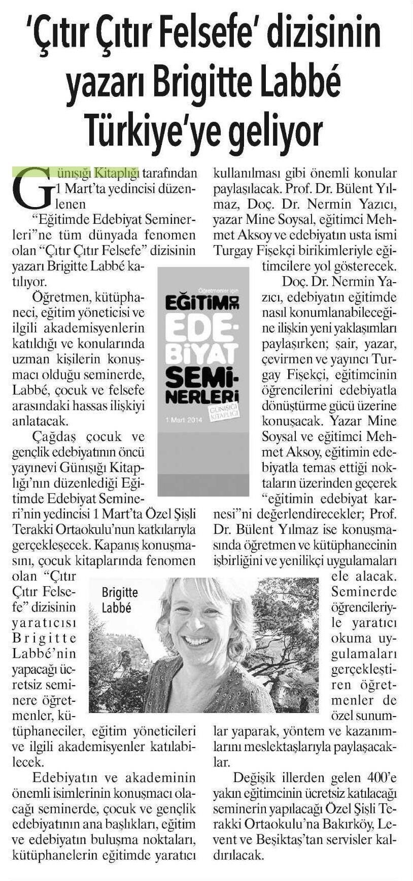 25.02.2014 Aydinlik Gazetesi