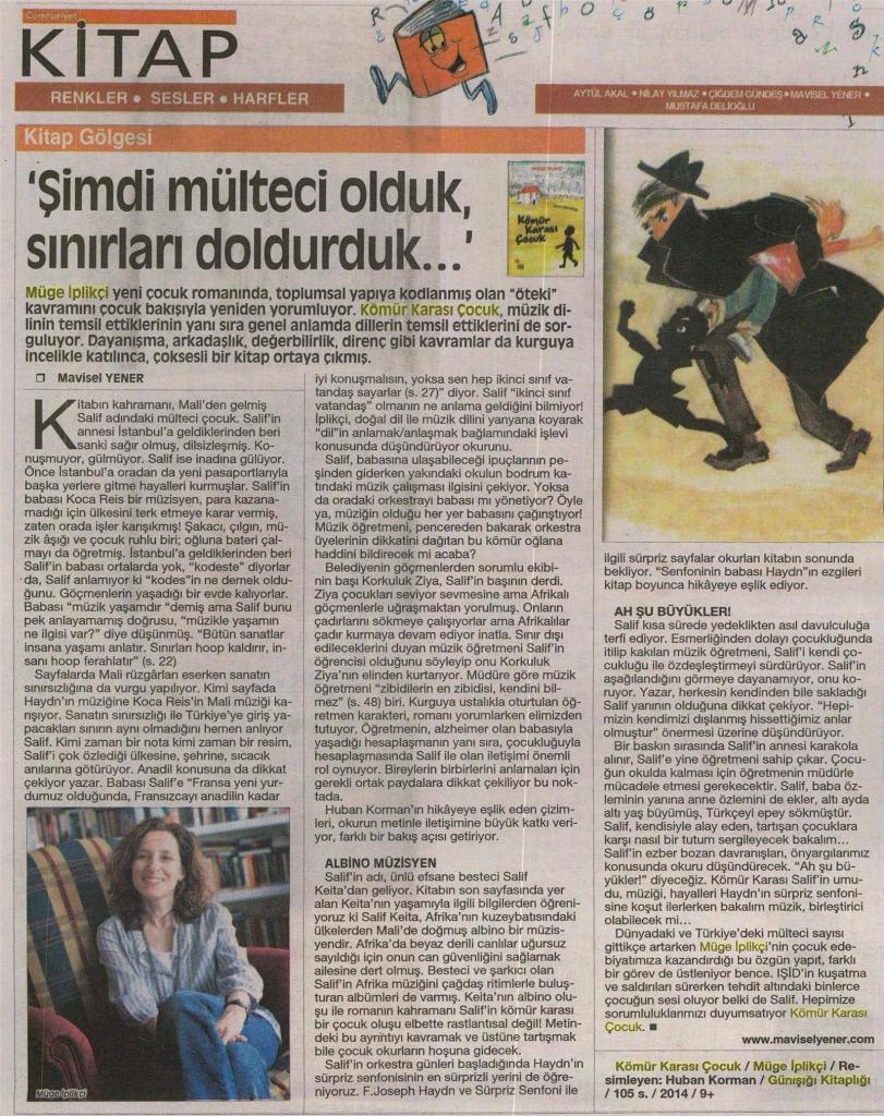 30.10.2014 Cumhuriyet Kitap 1