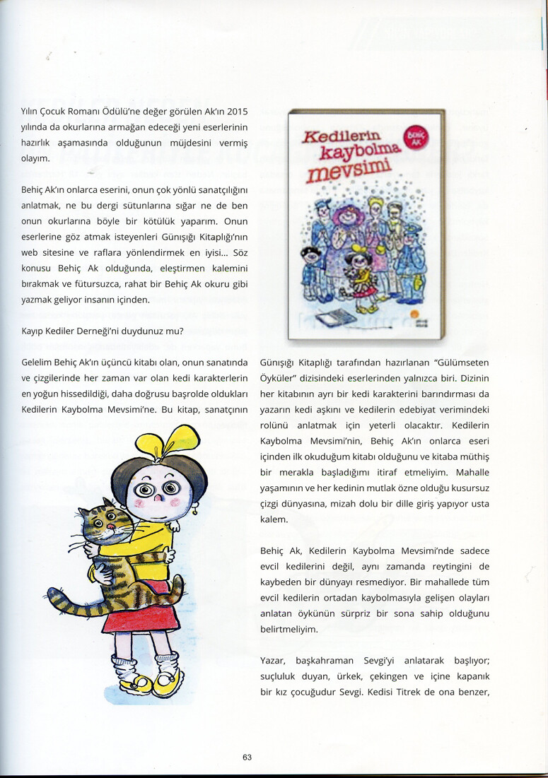 01.04.2015 Kedi ve Diğer Şeyler B