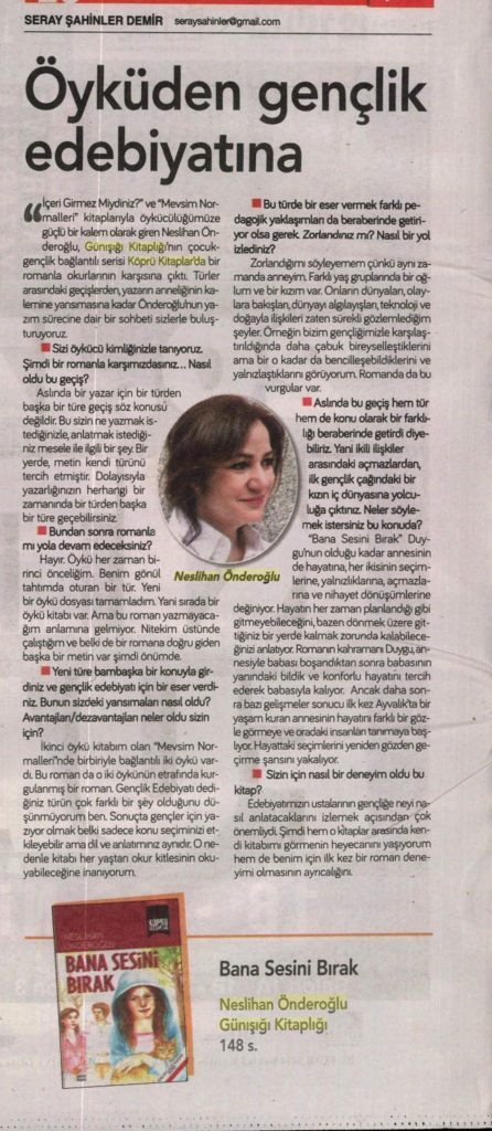 17.04.2015 Aydžnlžk Kitap