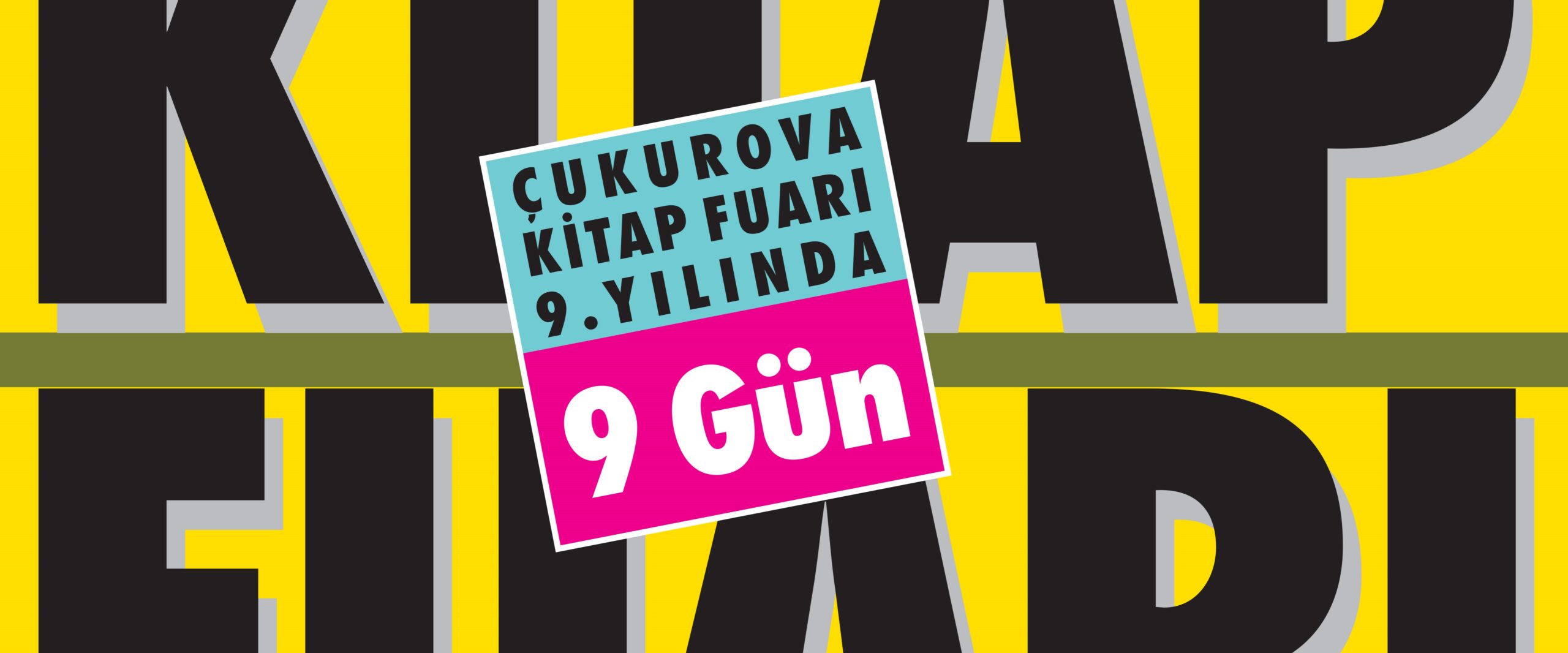 9. Çukurova Kitap Fuarı’nda Adana’dayız!