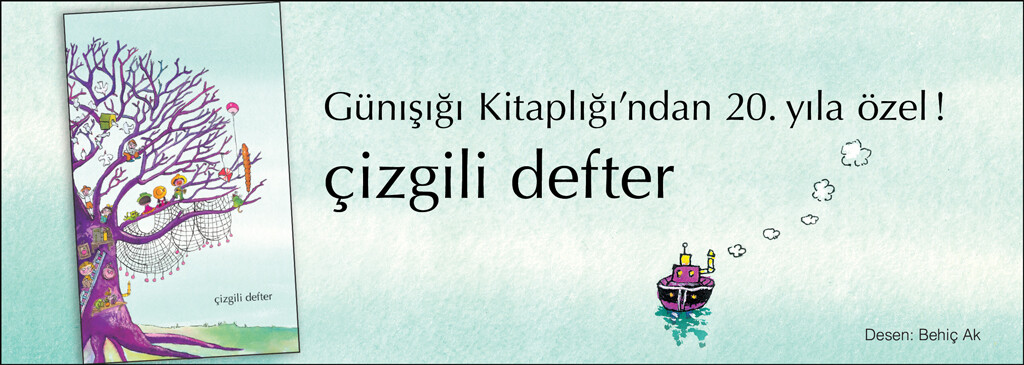 Günışığı Kitaplığı’ndan 20. yıla özel “Çizgili Defter”!