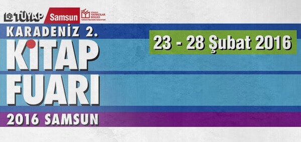 Karadeniz 2. Kitap Fuarı’nda Samsun’dayız!