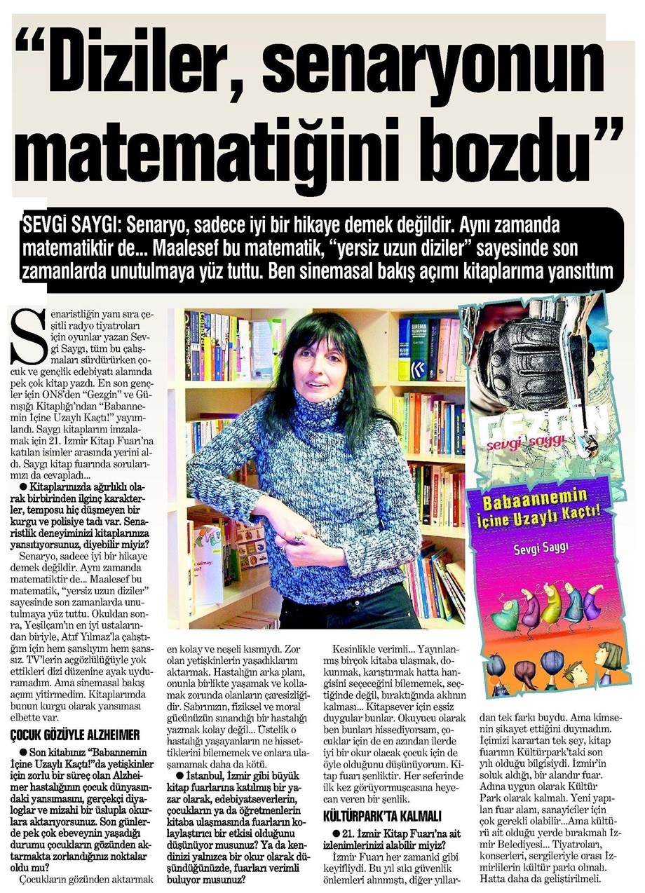 03-05-2016 | Yeni Asır | Diziler, senaryonun matematiğini bozdu
