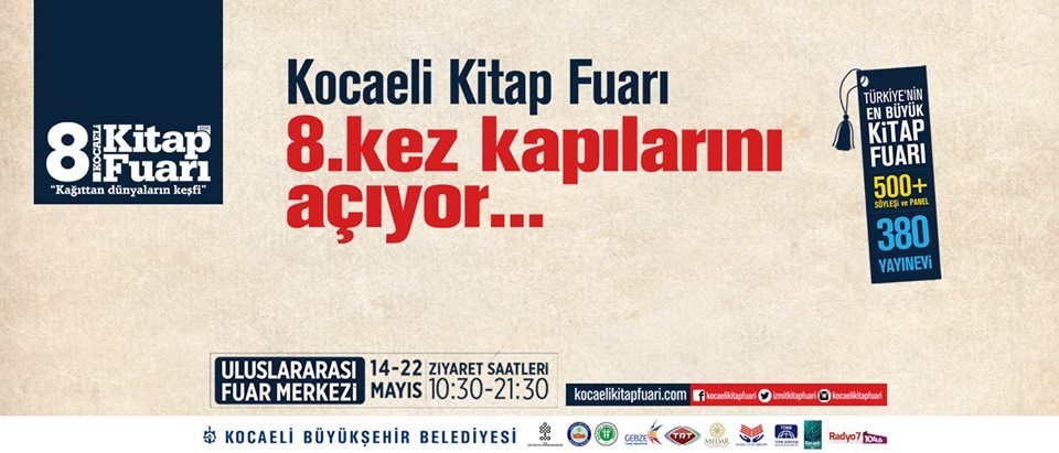 Günışığı Kitaplığı ve ON8 8. Kocaeli Kitap Fuarı’nda!