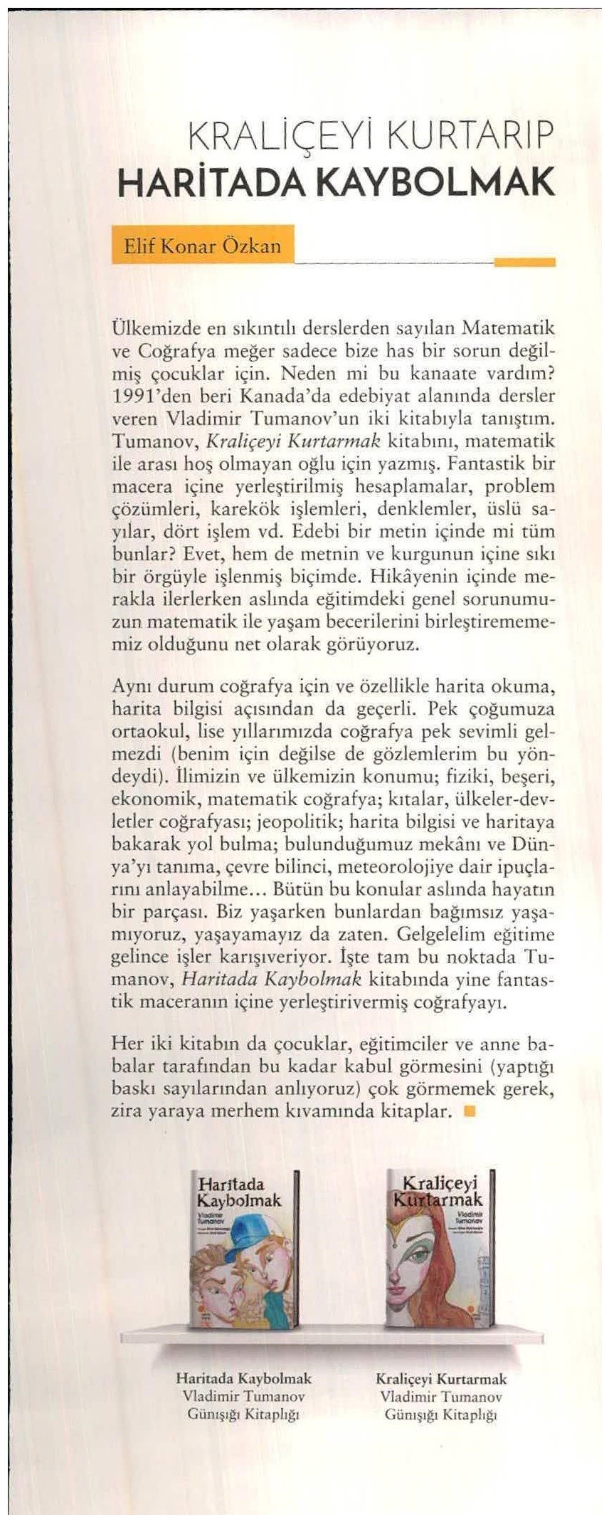29-07-2016 | Arka Kapak | Kraliçeyi Kurtarıp Haritada Kaybolmak