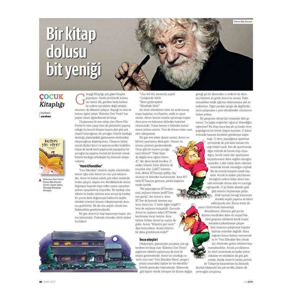 03-02-2017 | Agos Kitap | Bir kitap dolusu bit yeniği