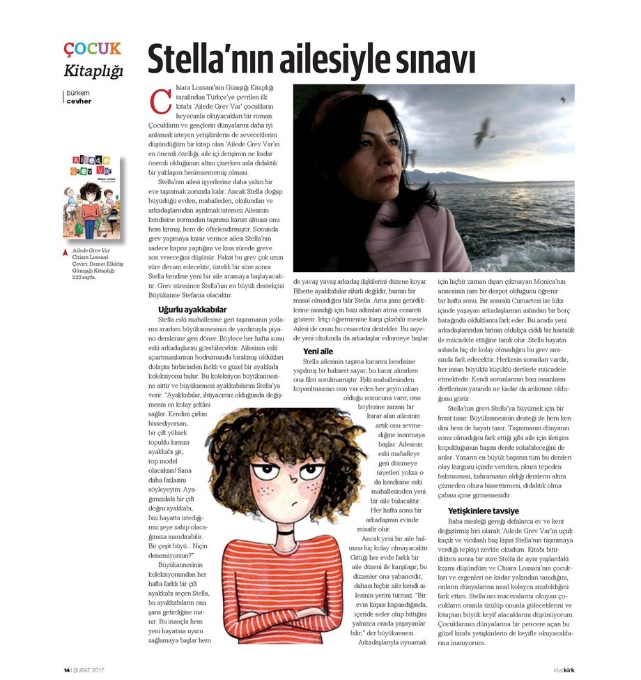 02-03-2017 | Agos Kitap | Stella’nın ailesiyle sınavı