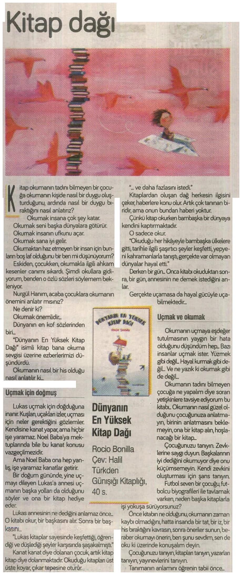 12-01-2018 | Aydınlık Kitap | Kitap dağı