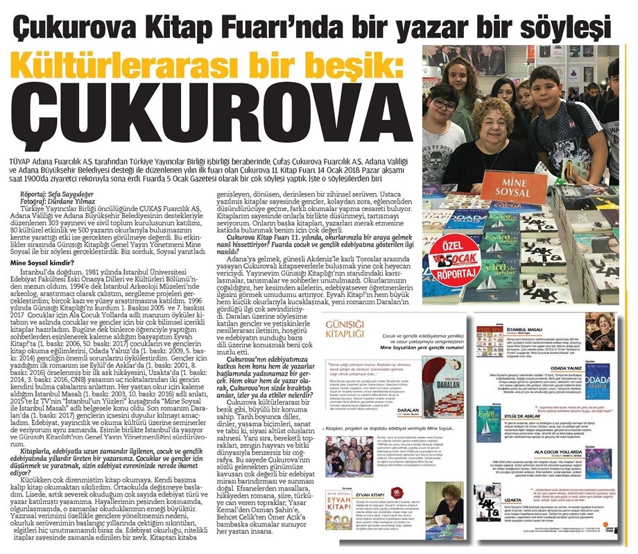 01-02-2018 | Adana 5 Ocak | Kültürlerarası bir beşik: Çukurova