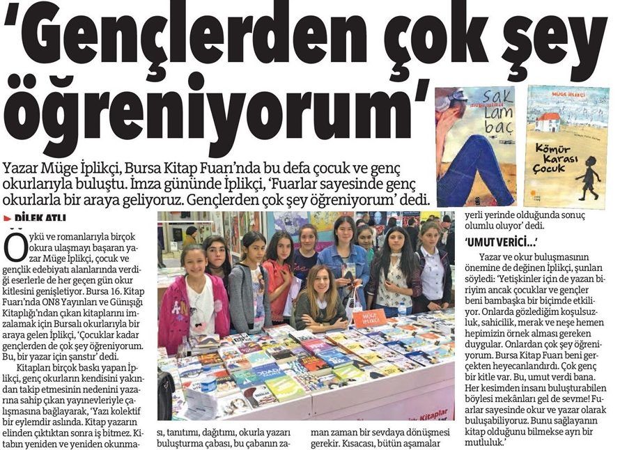 25-03-2018 | Bursa Olay | Gençlerden çok şey öğreniyorum